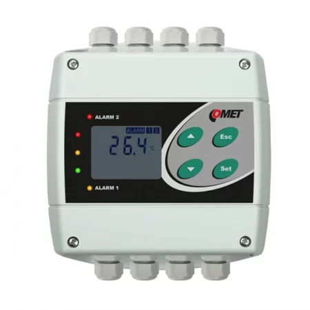 COMET H4331 temperature transmitter with RS232 output.