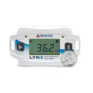 MadgeTech LynxPro Bluetooth RH and Temperature data logger.