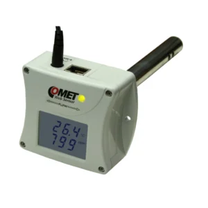 COMET T6545 remote CO2 concentration thermometer hygrometer with Ethernet interface.